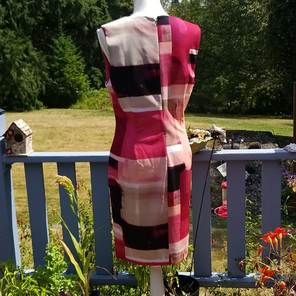 DKNY Sleeveless Shift NWT Sz 12 - Picture 2 of 8